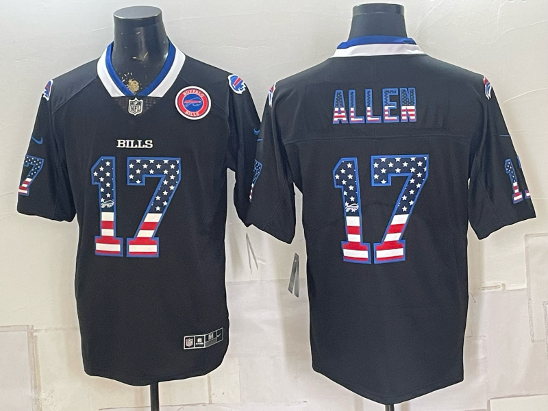 Men 2026 Buffalo Bills #17 Allen black Nike Limited NFL Jersey 0822007